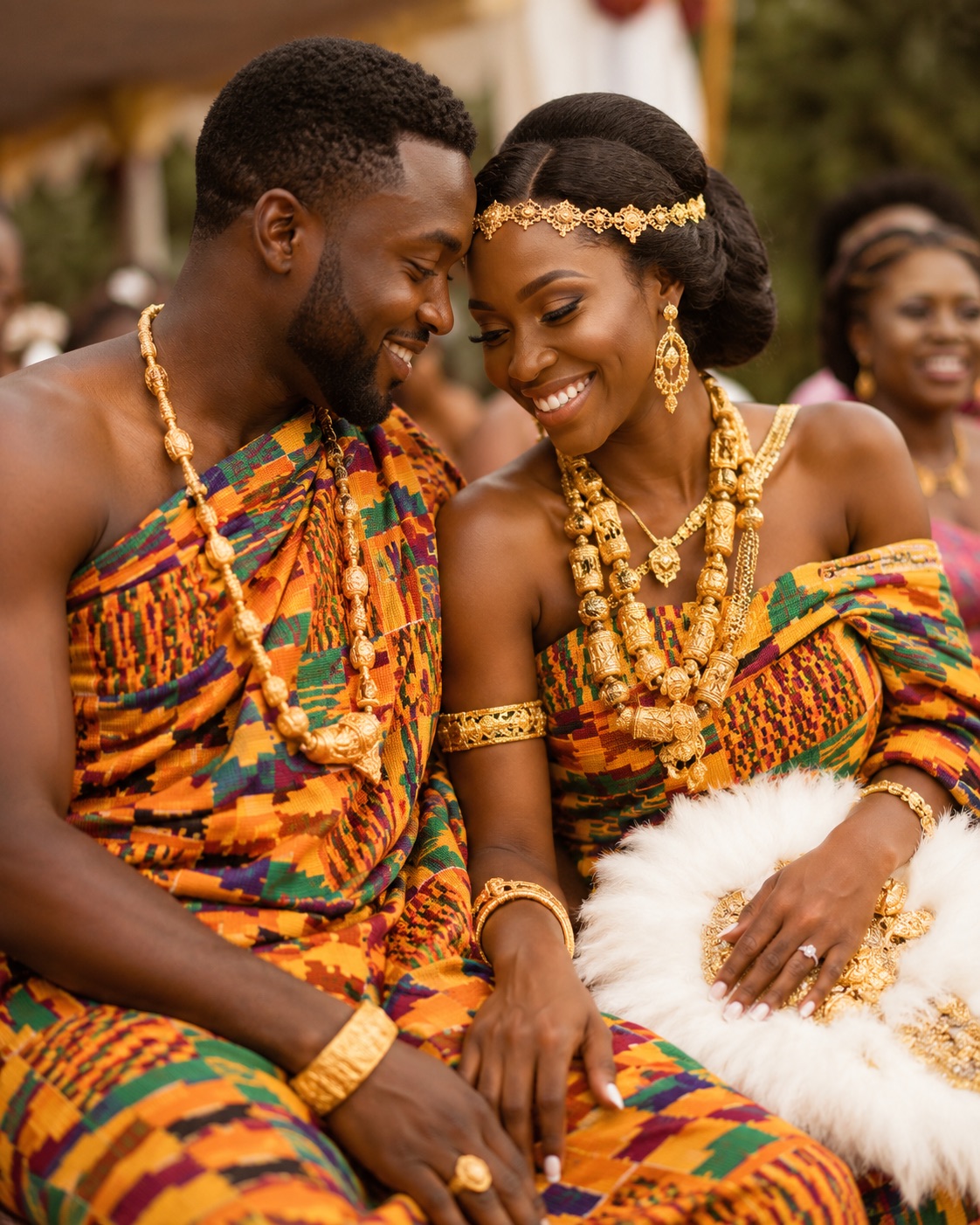 Blessing & Kofi · Cérémonie kente · 2024